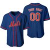 Personalized New York M Baseball Game Jersey, New York M Custom Name & Number