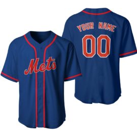 Personalized New York M Baseball Game Jersey, New York M Custom Name & Number